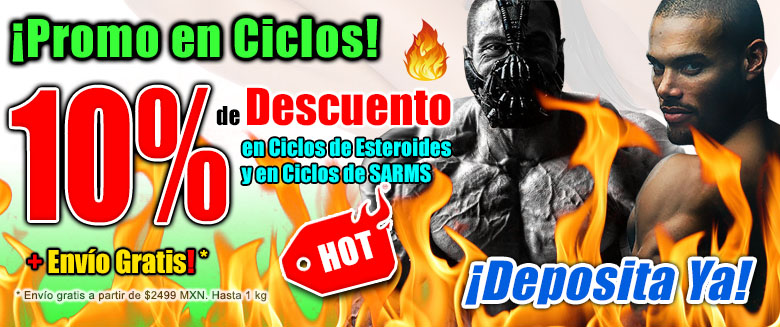 MEGA Descuentos! En Ciclos, Esteroides, Hormonas y SARMS