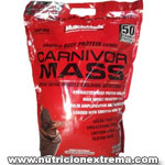 Carnivor Mass 10 libras - Protena de carne con BCAA y Creatina. MuscleMeds - Para acelerar an la activacin anablica y la voluminizacin celular