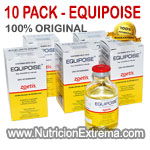 Equipoise 50 Zoetis-Pfizer - 10 Frascos 50 ml x 50 mg Super Pack Especial - El mejor producto para el aumento de masa muscular