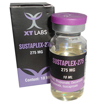 Sustaplex 275 - Sustanon - 4 Testosteronas.  XT LABS Original - Excelente calidad en testosterona-sustanon de 275 mg